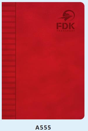 A5 Size Notebook : A555 FDK TRANSPORT