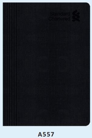 A5 Size Notebook : A557 STANDARD CHAR.