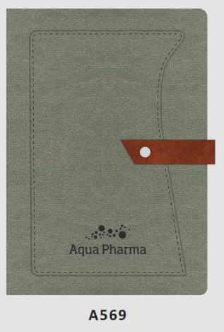 A5 Size Notebook : A569 AQUA PHARMA