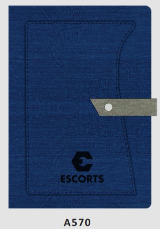 A5 Size Notebook : A570 ESCORTS