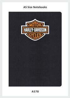A5 Size Notebook : A578 HARLEY-DAVIDSON