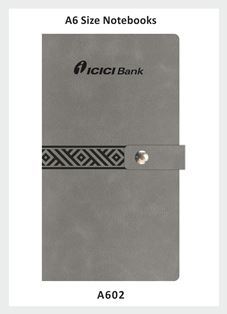 A6 Size Notebook : A602 ICICI BANK