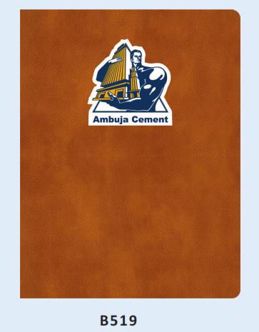 B5 Size Notebook : B519 AMBUJA CEMENT