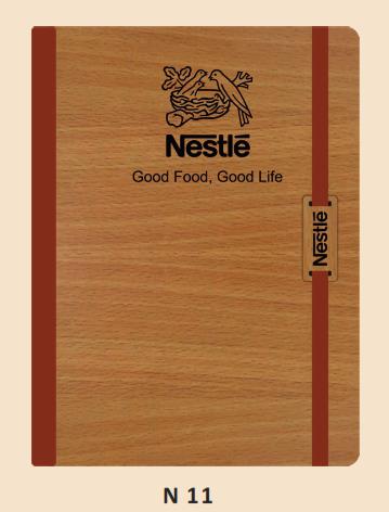 B5 Size Notebook : N11 NESTLE