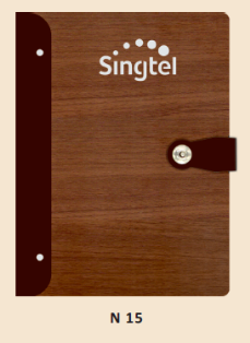 B5 Size Notebook : N15 SINGTEL