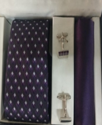 Tie & Cuffling Set (Brown Box)