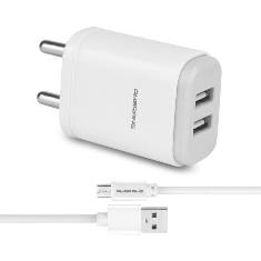 Dual Port Wall Charger 2.4 Amp with Cable AWC-29