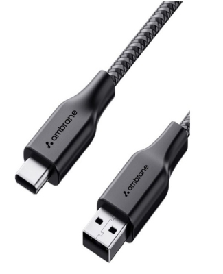 Unbreakable 3A Fast Charging Braided Type C Cable ( 1.5 M)