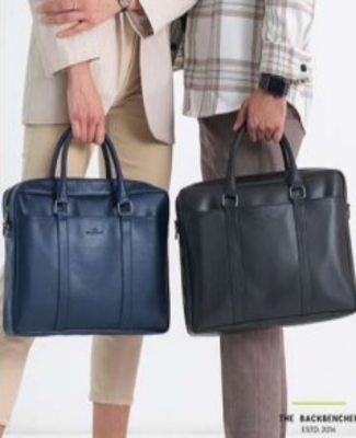 STEPHEN LAPTOP BAG
( VEGAN LEATHER )