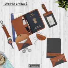 EXPLORER GIFT BOX
( PACK OF 5) CANVAS  + VEGAN LEATHER )