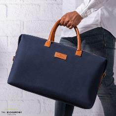 DEXTER DUFFLE BAG
( CANVAS & VEGAN LEATHER ) / PERFECT CABIN BAG