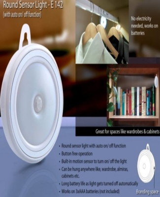 Round Sensor light (auto on/off)