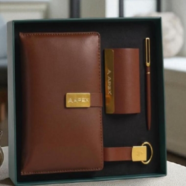 Brown Gold Set-Notebook 4 in 1