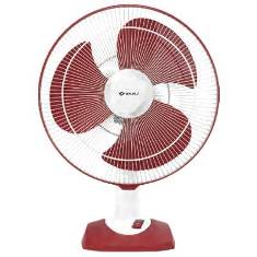 Table Fan Rapido 400 mm Wine Red Table Fan