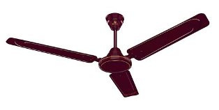 Fan Edge HS 600 mm Dark Brown CF