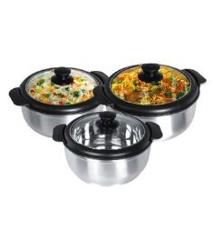 CASSEROLE - OSIM, 3PC SET [1500 +2000+2500 ML]