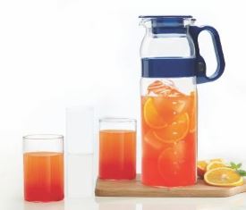 MARINA JUG 1.3 L HANDLE  + VISION MEDIUM (SET OF 6)