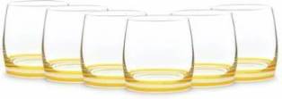 IDEAL YELLOW GLASS SET OF 6