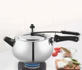 PRONTO  STAINLESS STEEL PRESSURE COOKER 5 L (NEW ARRIVAL)