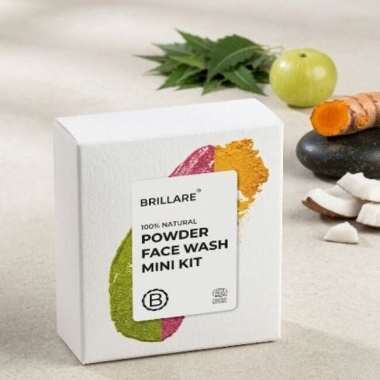 Powder Face Wash mini kit