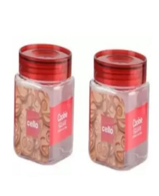 COOKIE STORAGE JAR 2 PCS SET (1000 ML*2)