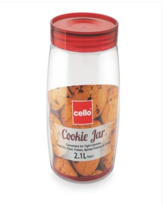 COOKIE SQUARE STORAGE JAR 1600 ML
