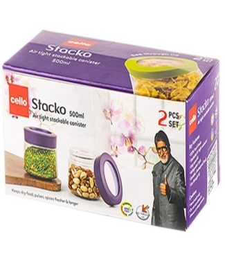 STACKO JAR 2 PCS SET (500 ML*2)