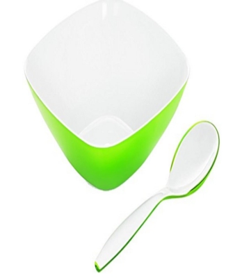 CERAMICA SNACK SERVING 2 PCS SET (SPLIT SNACK BOWL*2)