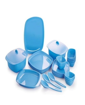 CELLOWARE DINNER 32 PCS SET SQUARE