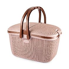 KNIT STYLE SHOPPING BASKET