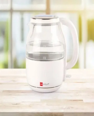 Kettle Quick Boil Glassy - H2O (1.2 Ltr)