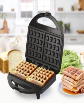 Sandwich Maker Super Club Ultra Waffle Maker (Black / S.S)