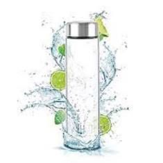 H2O STEELO BOROSILICATE BOTTLE 600ml - ASSORTED