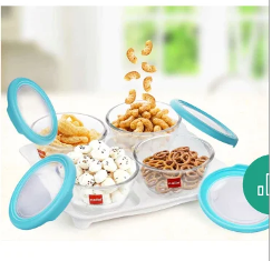 SNACK SET WITH TRAY (N)