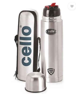 VACUUM BULLET FLASK SS Flip Style 350