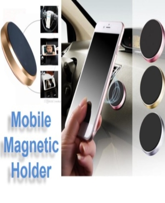 Magnetic car mobile holder