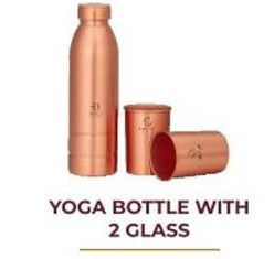 YOGA BOTTLE WITH 2 GLASS