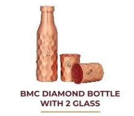 BMC DIAMOND BOTTLE WITH 2 GLASS