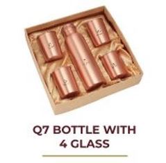 Q7 BOTTLE WITH 4 GLASS
