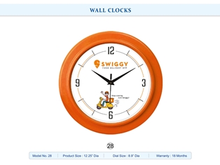 WALL CLOCK  Swiggy