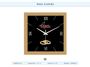 WALL CLOCK Diya