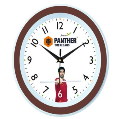Wall Clock JINDAL PANTHER (TMT Rebars)