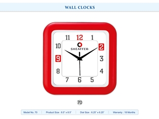 WALL CLOCK Shea?er