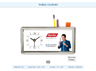 TABLE CLOCKS  Rorito