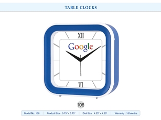 TABLE CLOCKS  Goggle