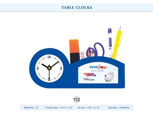 TABLE CLOCKS  Tata Sky