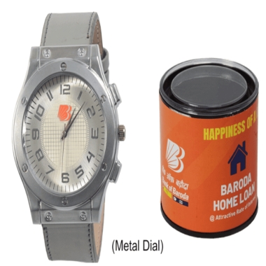 Wrist Watch
 Bank of Baroda