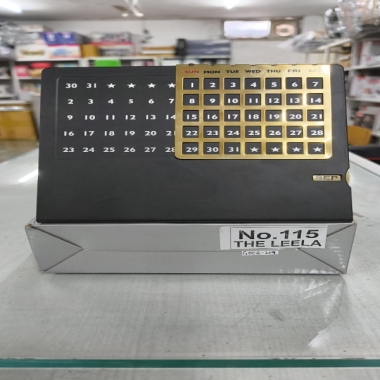 Metal Calander Black - The Leela 115