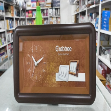 Wall cum Table clock nescafe/Crabtree