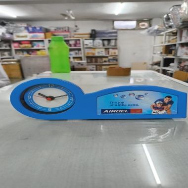 Aircel Table clock +Pen holder